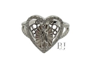 GUADALUPE HEART RING #10 (0485)