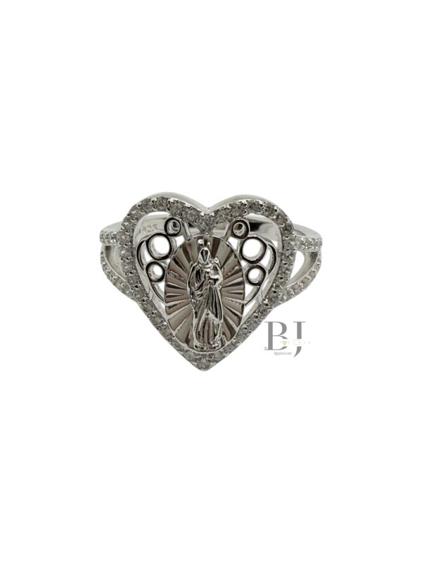 GUADALUPE HEART RING #10 (0485)