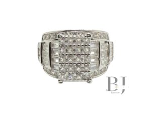 RECTANGLE RING PRINCESS CUT #7 (0668)