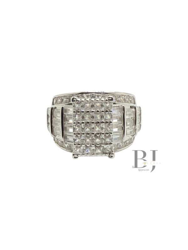 RECTANGLE RING PRINCESS CUT #7 (0668)