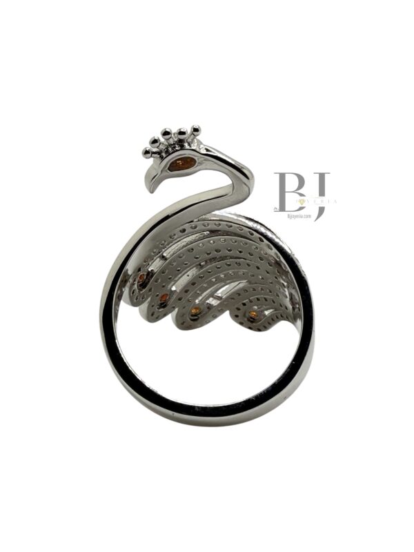 PEACOCK RING  #7.5 (0929) - Image 3
