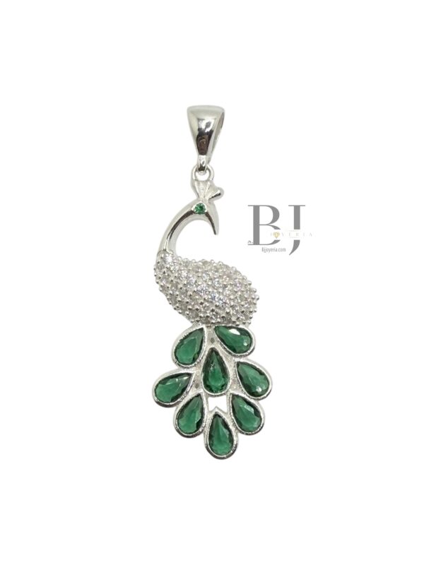 DUO RING AND PEACOCK PENDANT (0914) - Image 2