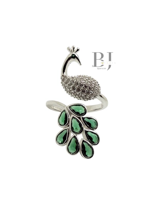 DUO RING AND PEACOCK PENDANT (0914) - Image 4