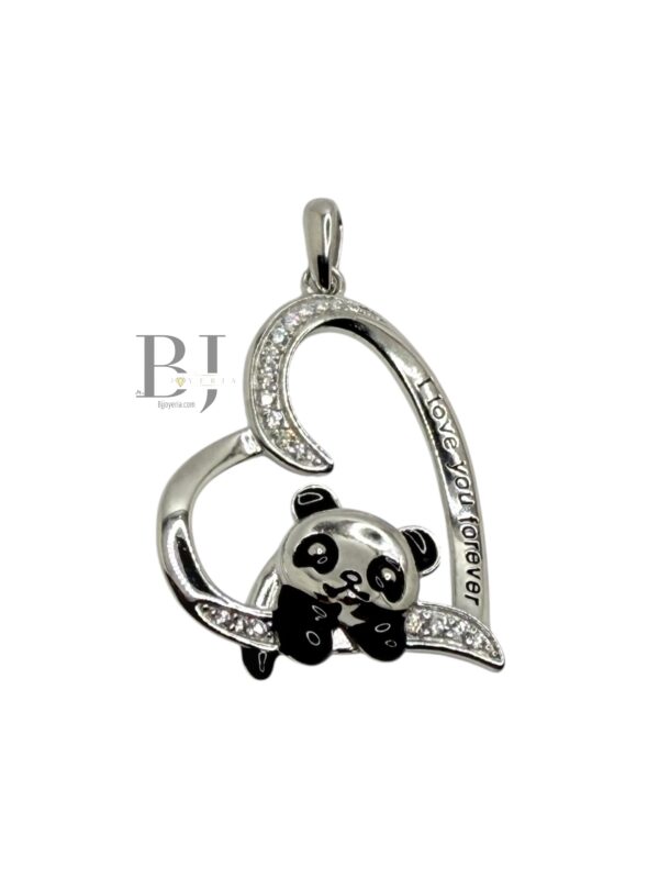 PANDA HEART PENDANT (0816) - Image 2