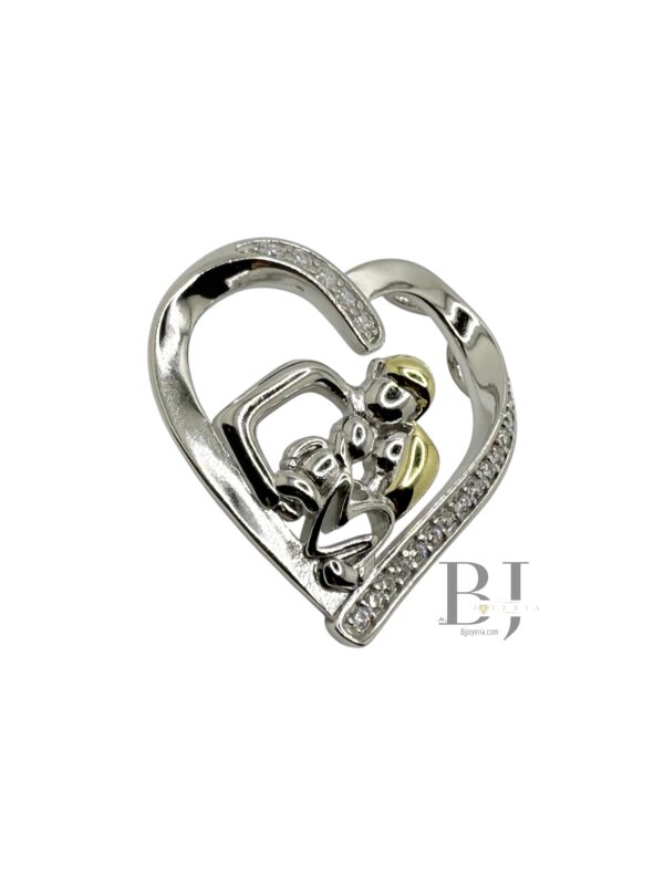 FAMILY HEART PENDANT (0820) - Image 2