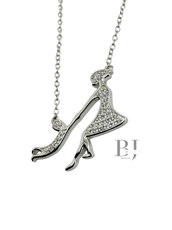 MOM AND DAUGHTER NECKLACE (0798) - Image 2