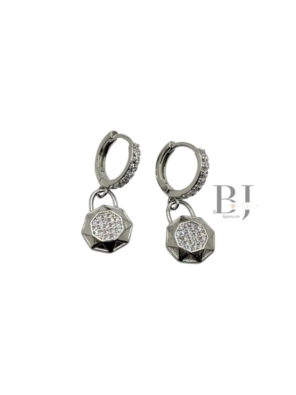 PADLOCK EARRINGS (0838) - Image 2