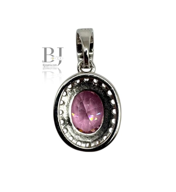PINK OVAL PENDANT - Image 4
