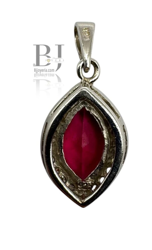 MARQUISE RED PENDANT - Image 2