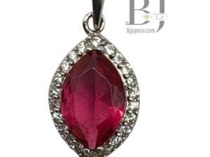 MARQUISE RED PENDANT
