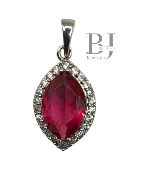 MARQUISE RED PENDANT