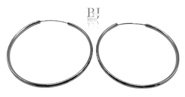 DIAMOND CUT HOOPS - Image 2