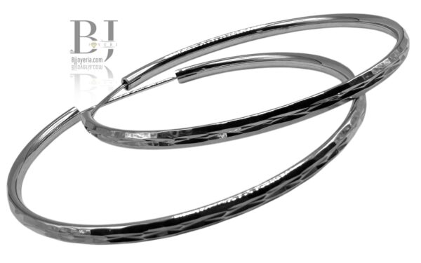 DIAMOND CUT HOOPS