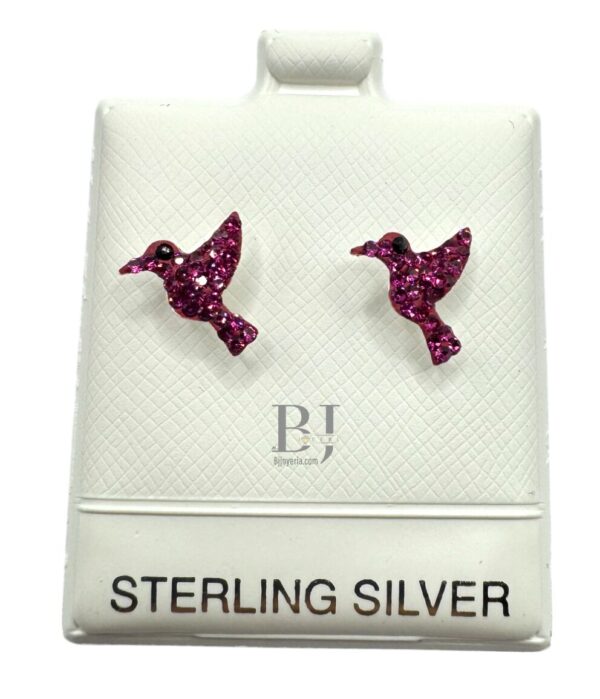 HUMMINGBIRD EARRINGS (ball clasp)
