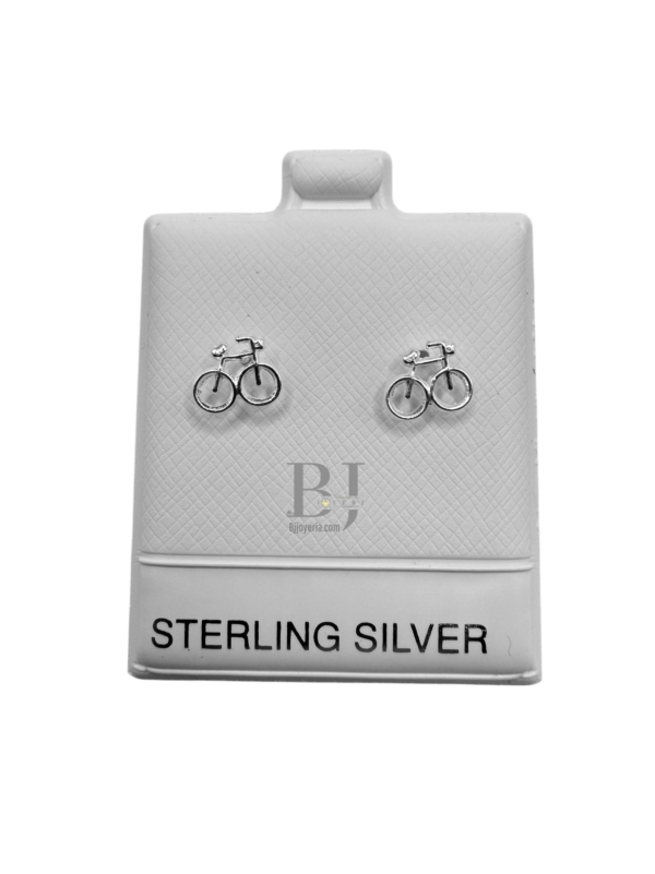BIKE EARRINGS (ball clasp)