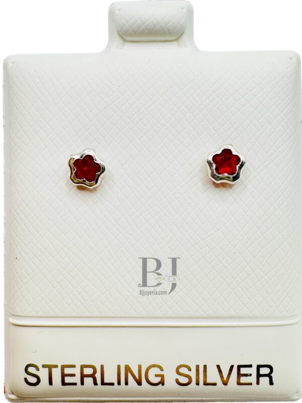 TINY FLOWER EARRINGS (ball clasp)