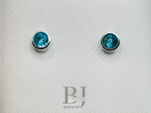 SMALL CIRCLE EARRINGS (ball clasp)