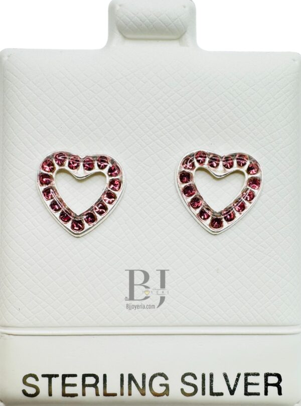 LOVE LOVE EARRINGS (ball clasp) - Image 2