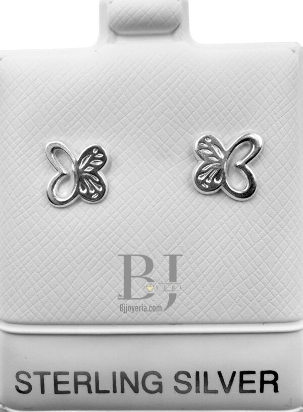 BUTTERFLY EARRINGS (ball clasp)