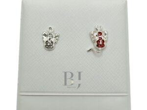 Angel/Demon earring (ball clasp) 1661