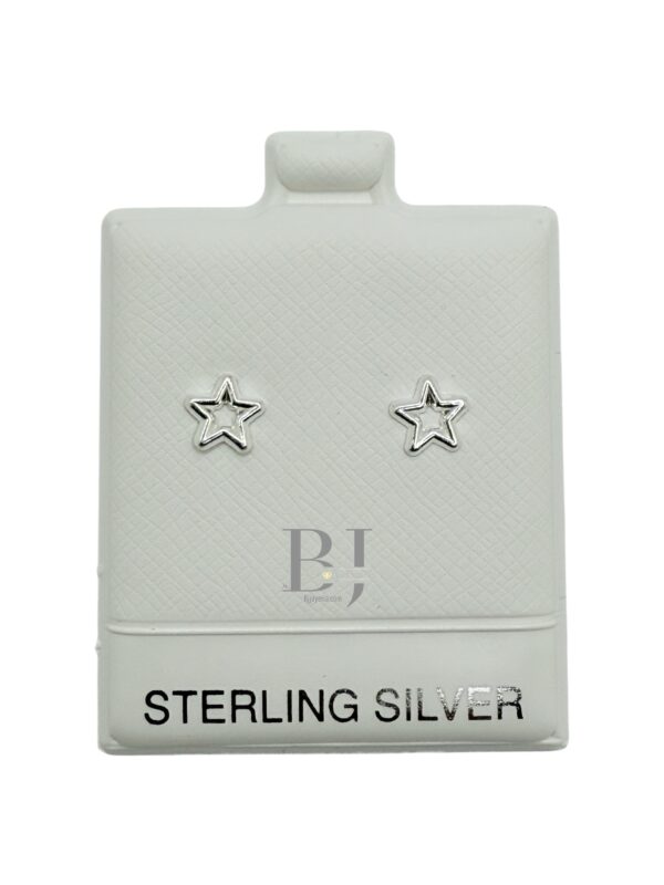 Star earring (ball clasp) 1659