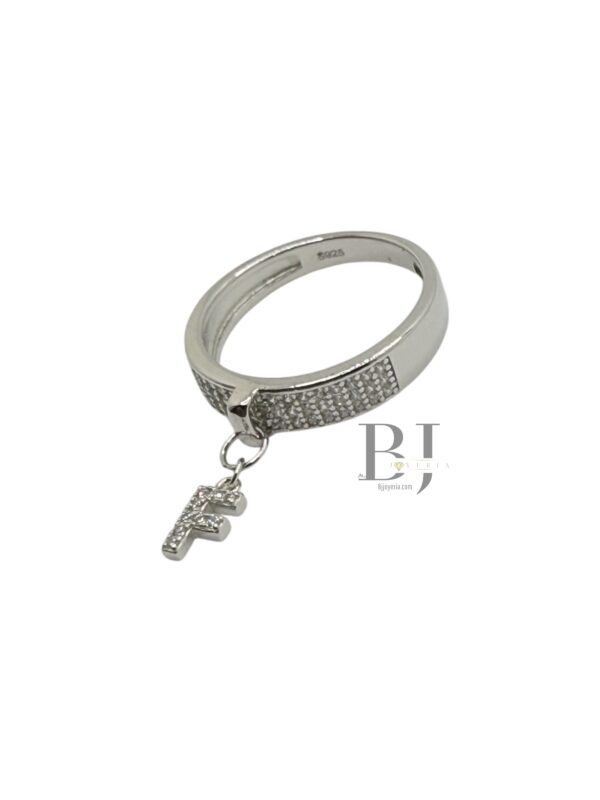 CHARM RING LETTER F #7 (1902)