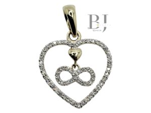 INFINITY DIAMOND PENDANT (0840)