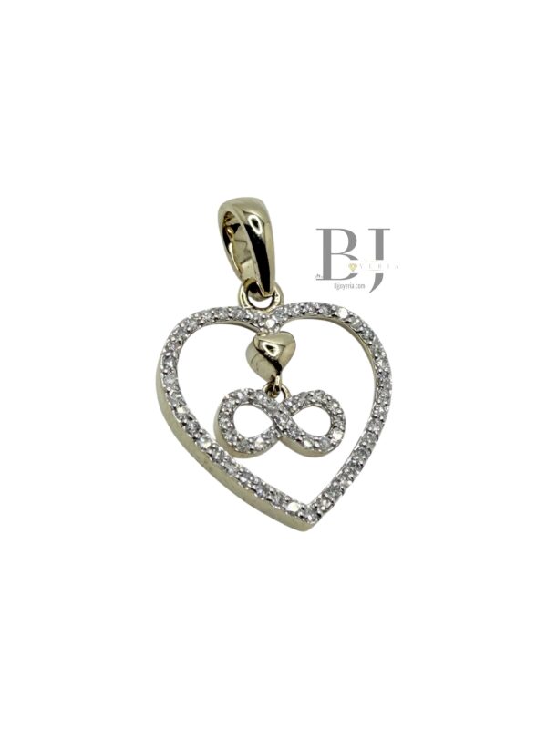 INFINITY DIAMOND PENDANT (0840) - Image 2