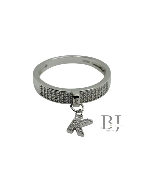 CHARM RING LETTER K - Image 2