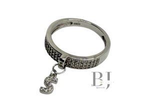 CHARM RING LETTER S (0843)