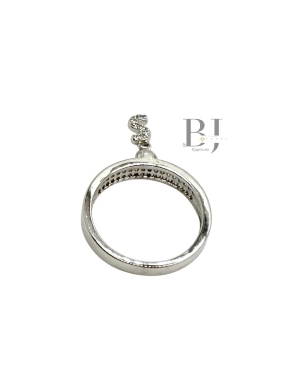 CHARM RING LETTER S (0843) - Image 2