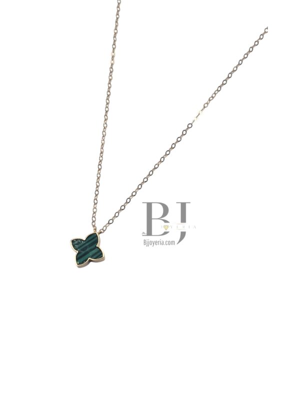 DELICATE CHAIN AND FLOWER PENDANT - Image 4