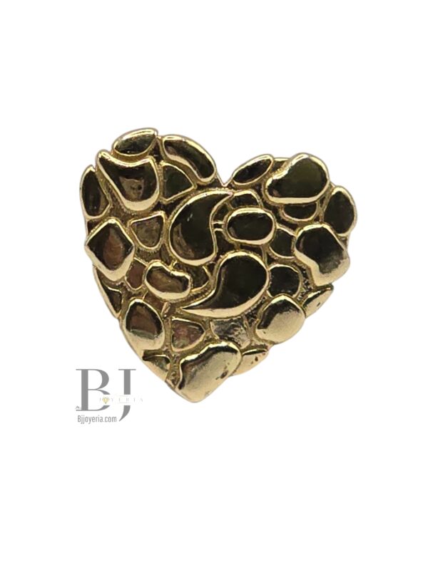 HEART NUGGET EARRINGS - Image 3
