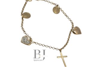 HEART CHARM BRACELET
