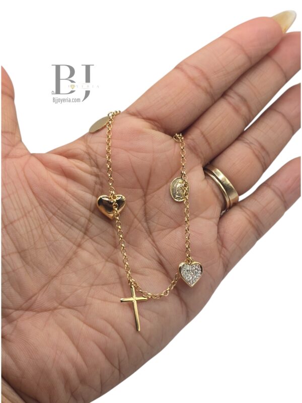 HEART CHARM BRACELET - Image 2