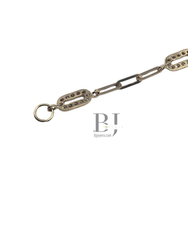 CLIP BRACELET WITH CUBIC ZIRCONIA - Image 4