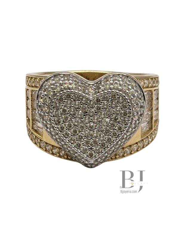 WIDE HEART RING