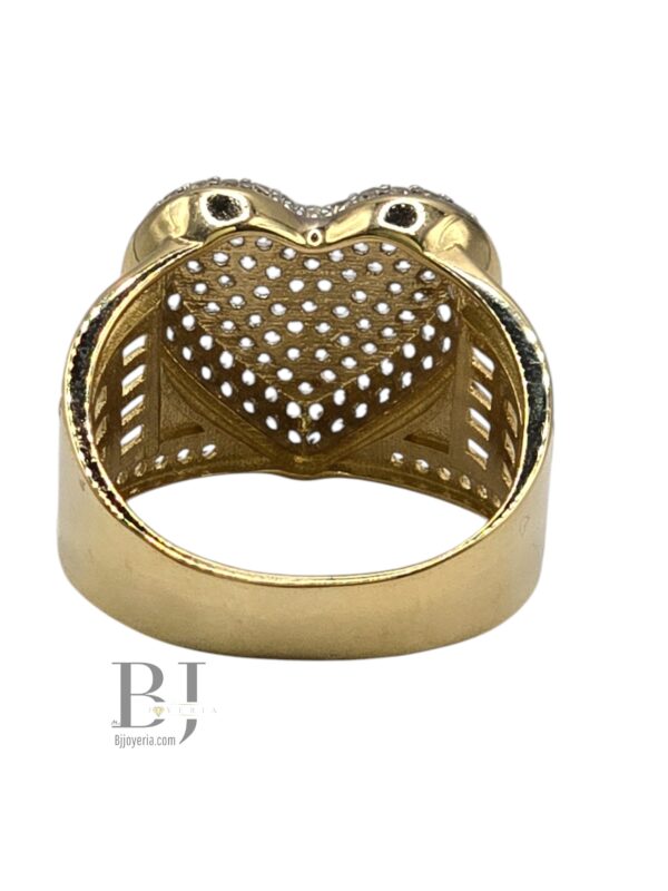 WIDE HEART RING - Image 3