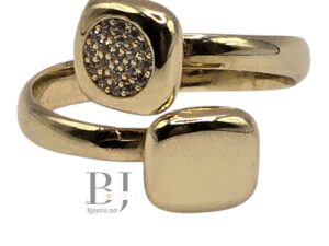 ADJUSTABLE RING TWO SQUARES