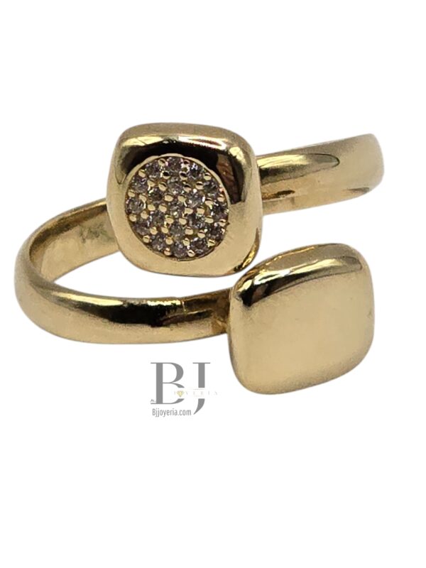 ADJUSTABLE RING TWO SQUARES - Image 2
