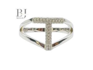 "T" LETTER RING