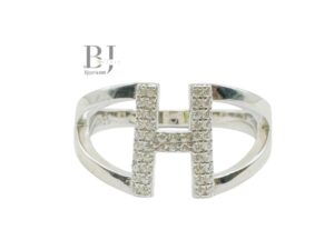 "H" LETTER RING