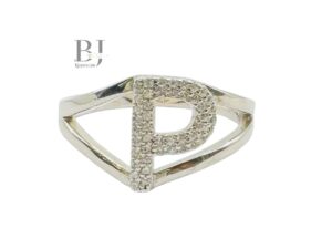 "P" LETTER RING