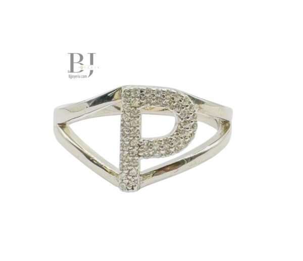 "P" LETTER RING