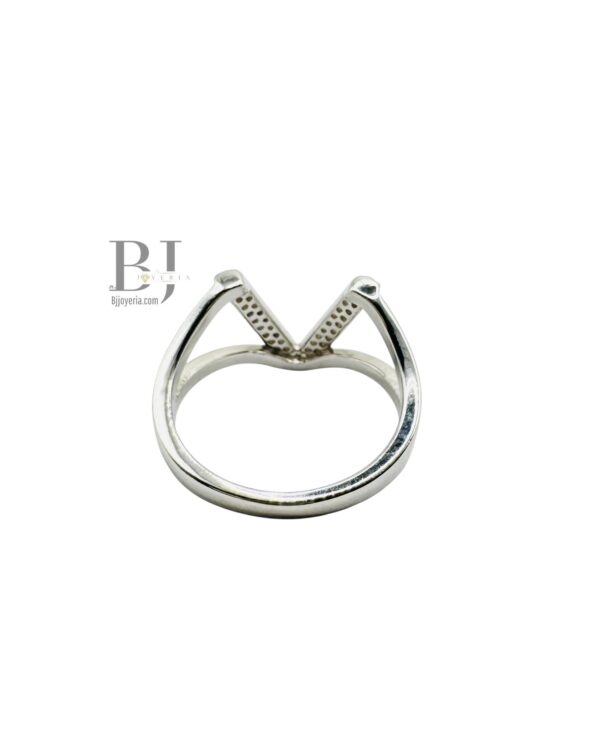 "V" LETTER RING - Image 4