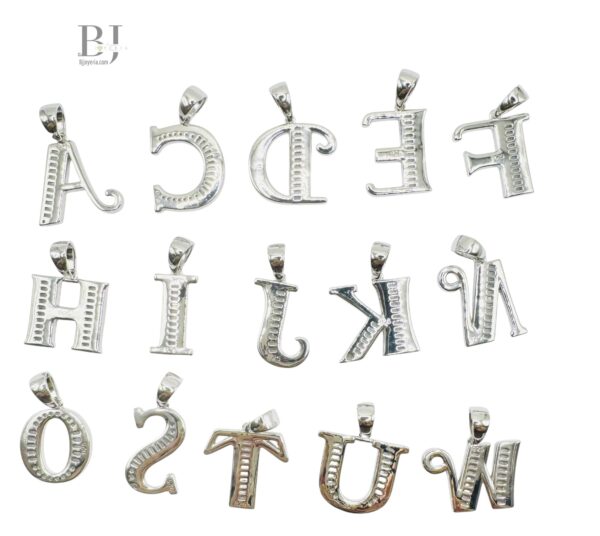 BAGUETTE LETTER PENDANT - Image 2