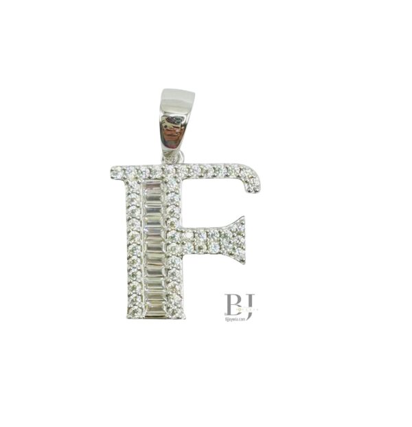 BAGUETTE LETTER PENDANT - Image 7