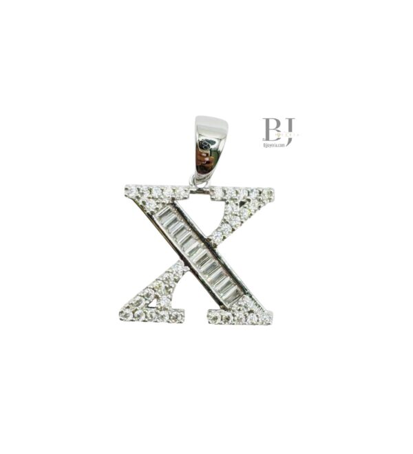 BAGUETTE LETTER PENDANT - Image 18