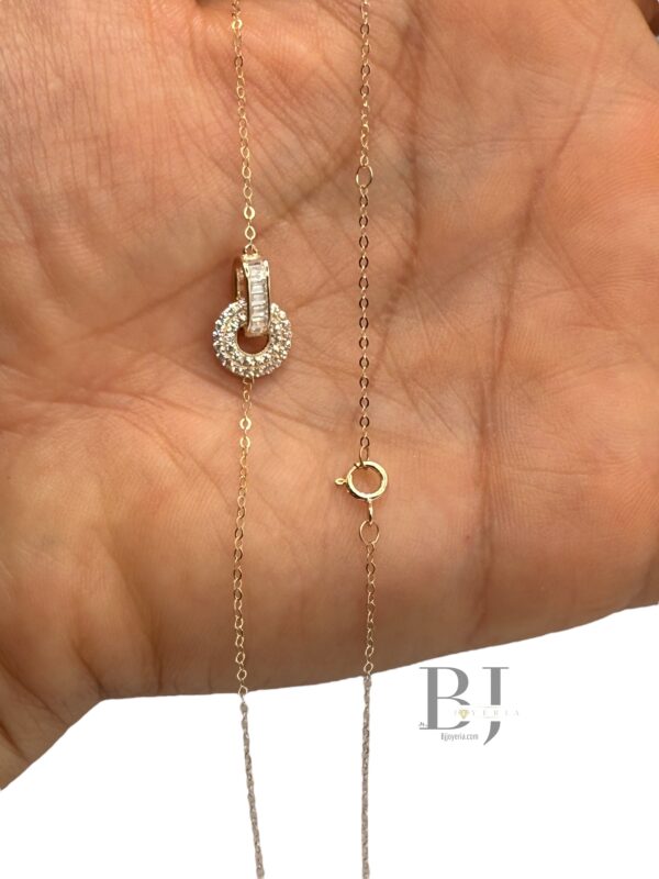THIN CHAIN AND PENDANT - Image 2
