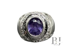 PURPPLE RING #7 (0096)